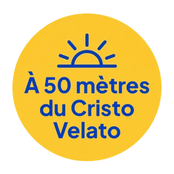 À 50 mètres du Cristo velato