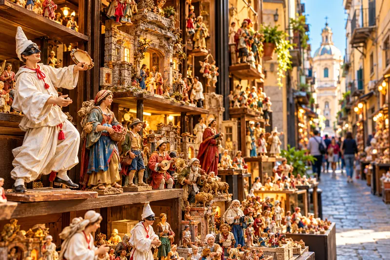 Le botteghe dei presepi in San Gregorio Armeno
